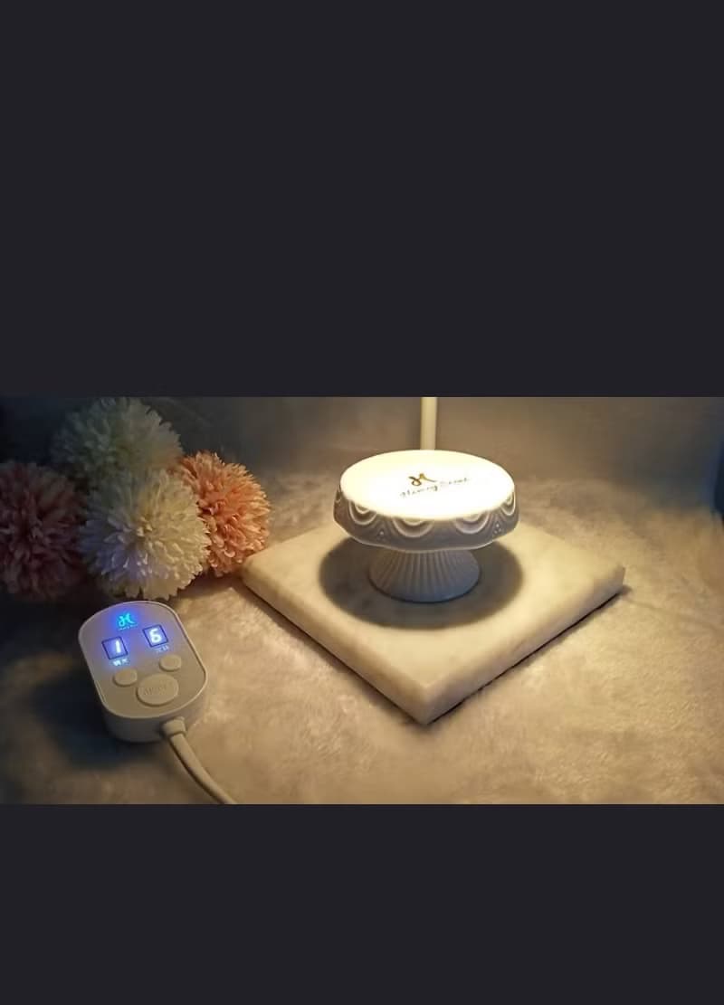 買1送4-獨家-定時調光香氛融蠟燈/情人節交換禮物/香氛蠟燭/暖燈