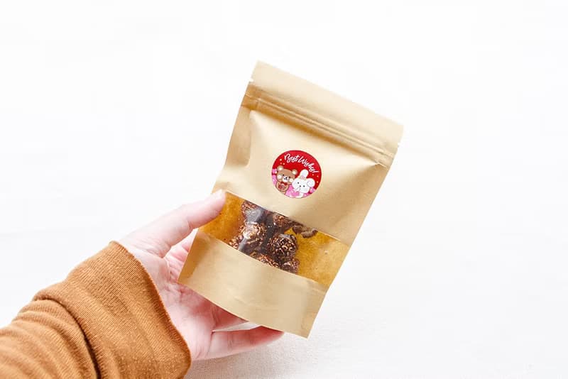 奇奇妮妮蘑菇爆米花密封包-2口味可挑 工商禮贈品 感謝禮 來店禮