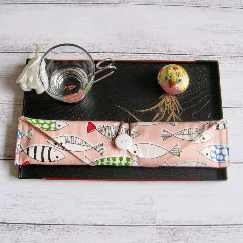 環保餐具組 餐具套 筷子套、餐具布套 飲管袋 CH-015