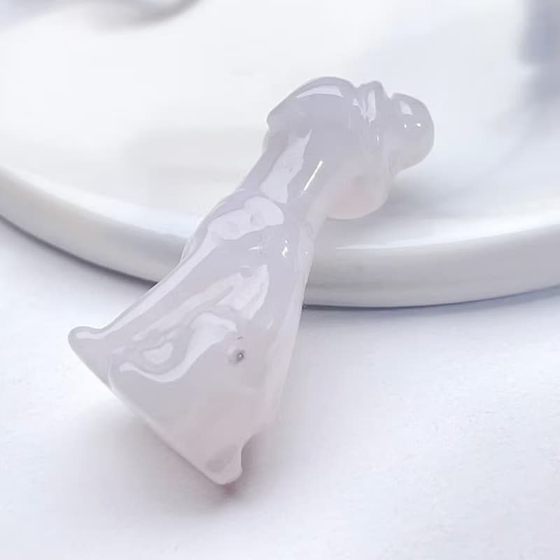 【旺財】冰種翡翠狗狗擺飾 | 天然緬甸玉翡翠A貨 | 送禮