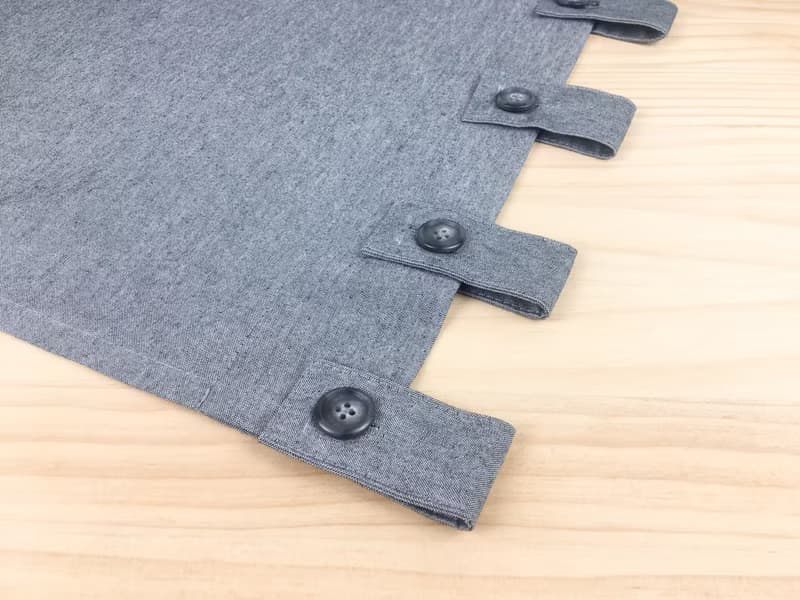 (訂製專區) 有機棉茶染日式中門簾 Organic Cotton