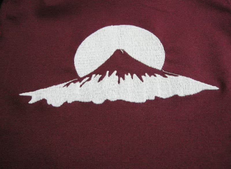 刺繡門簾(包桿式)(帆布) __家飾類 免運 文青 門簾