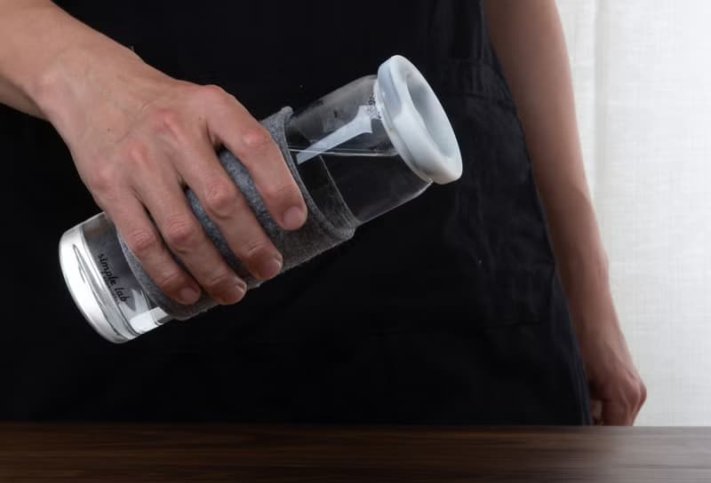 【HotSummer】RINBO 氣壓系 隨身水瓶COMBO套裝含隔熱杯套