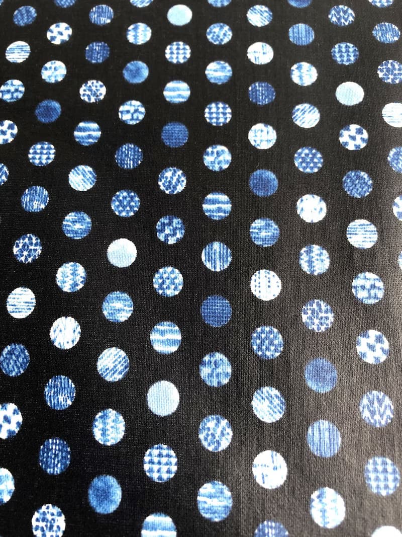 和風防水布【和柄小圈圈】 -長夾/皮夾/零錢包/禮物