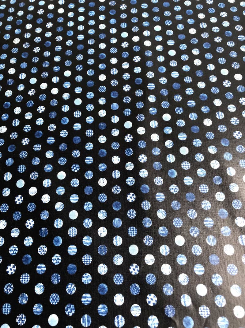 和風防水布【和柄小圈圈】 -長夾/皮夾/零錢包/禮物