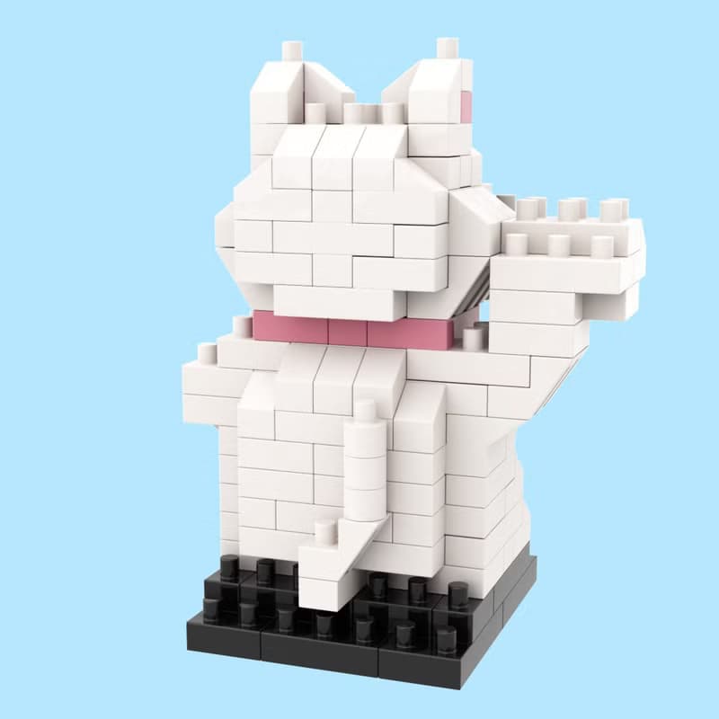 Archbrick x Cheeky Cheeky 厚面招財貓積木 Nanoblock