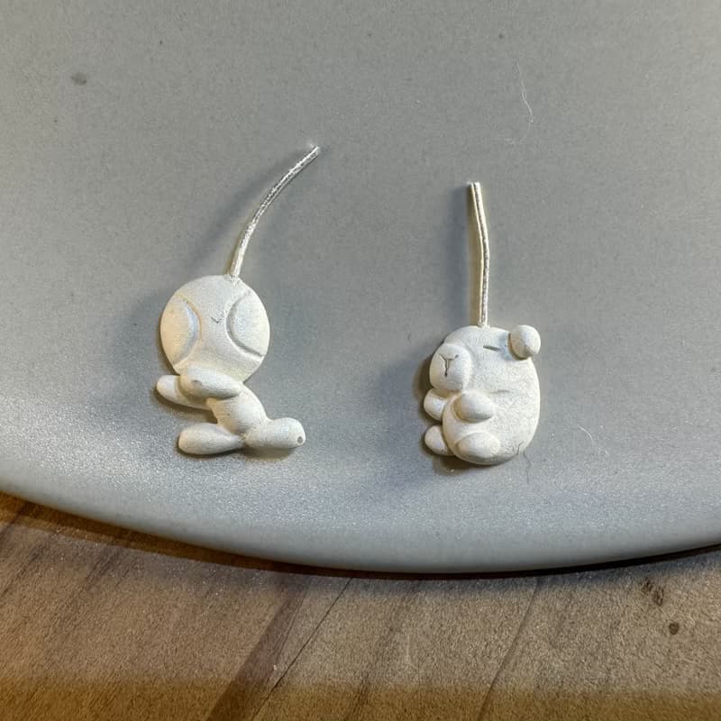 【體驗】【進階】超值體驗課程 適合親子同樂 純銀鍊墜 銀黏土鍊墜DIY