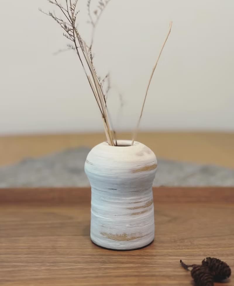 白陶痕 花器 - 擴香瓶