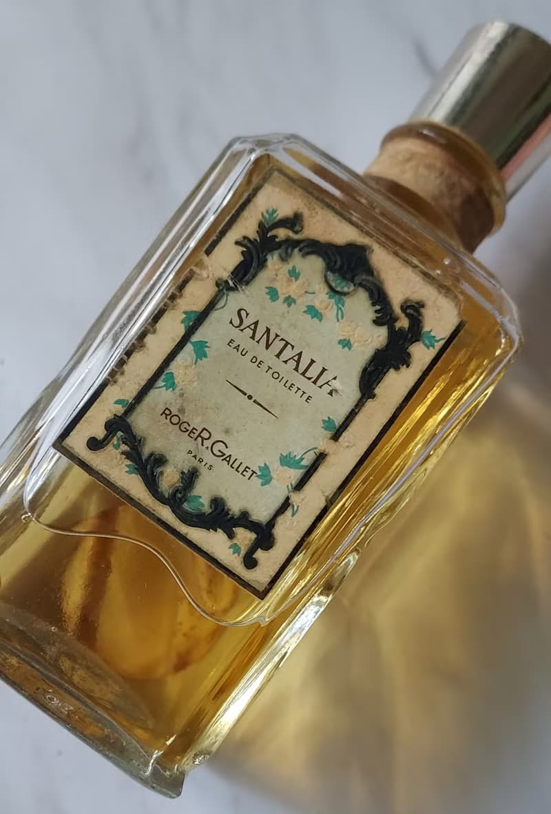 法國1862年創業 • ROGER&GALLET PARIS SANTALIA 全新古董香水
