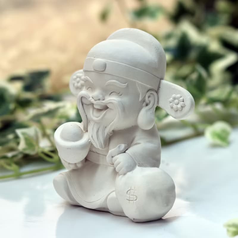 元寳福神-小盤組 珪藻土擴香石 香氛家飾