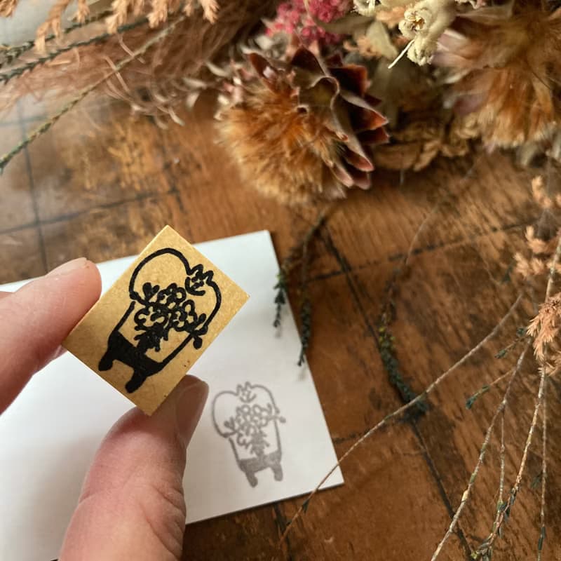 muuちゃんのはんこ/花束