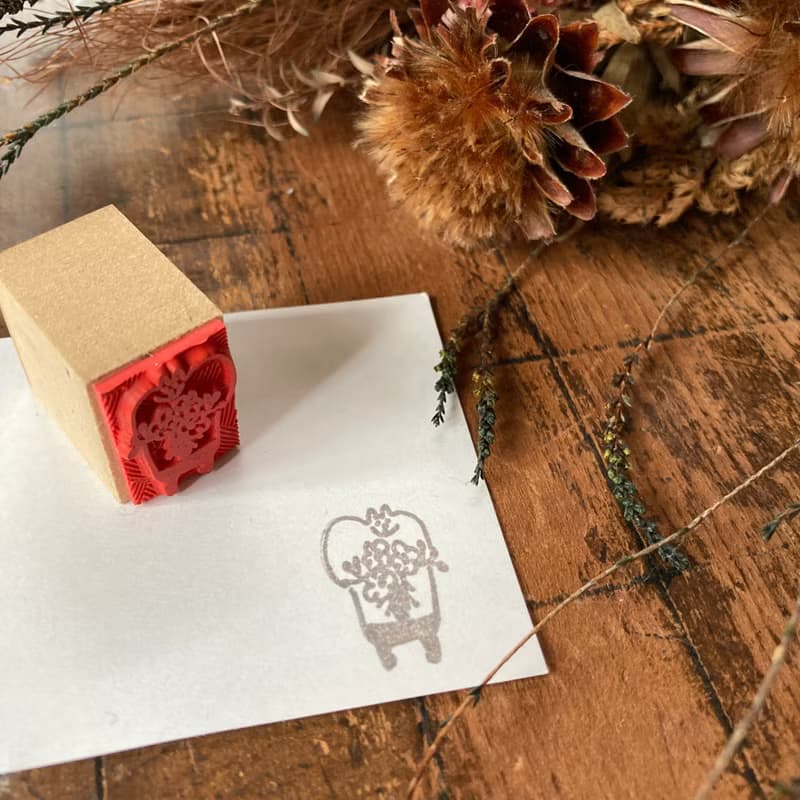 muuちゃんのはんこ/花束