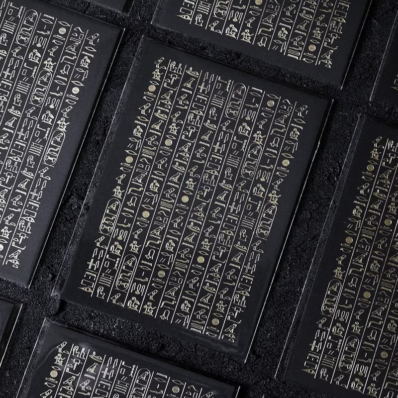 埃及文明系列 / 黑卡燙金古埃及文明信片