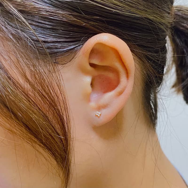 14K | 清新小花_耳環