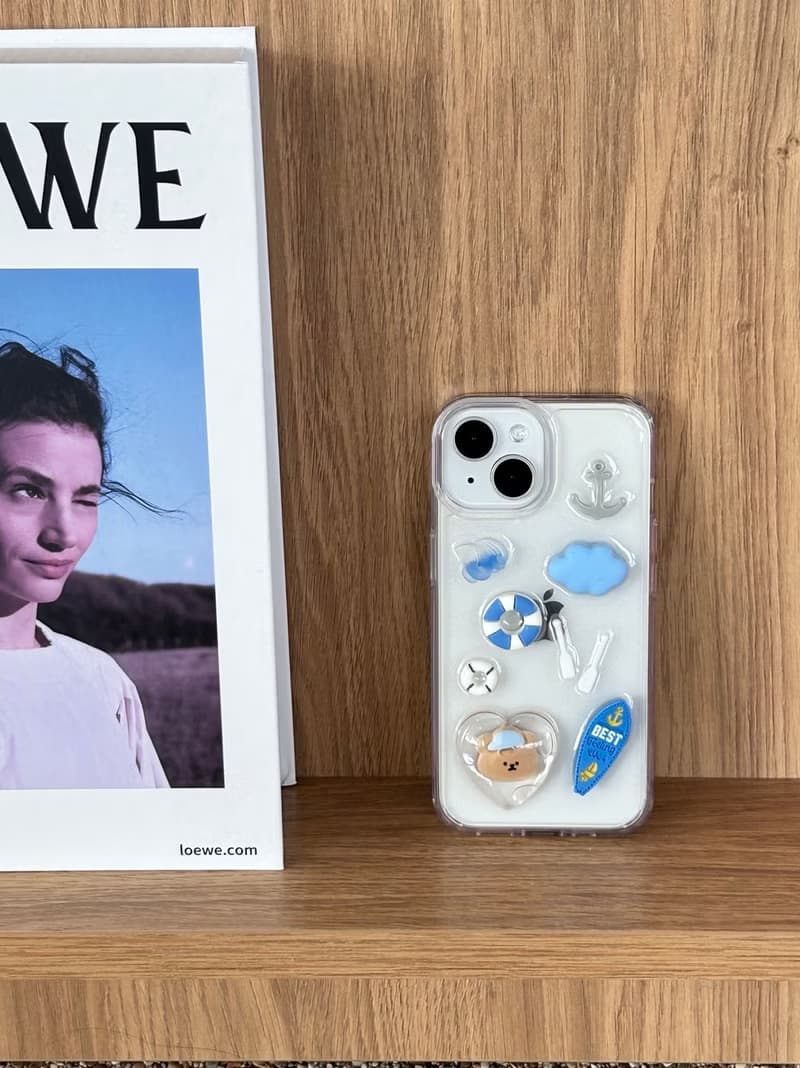 summer bear phone case