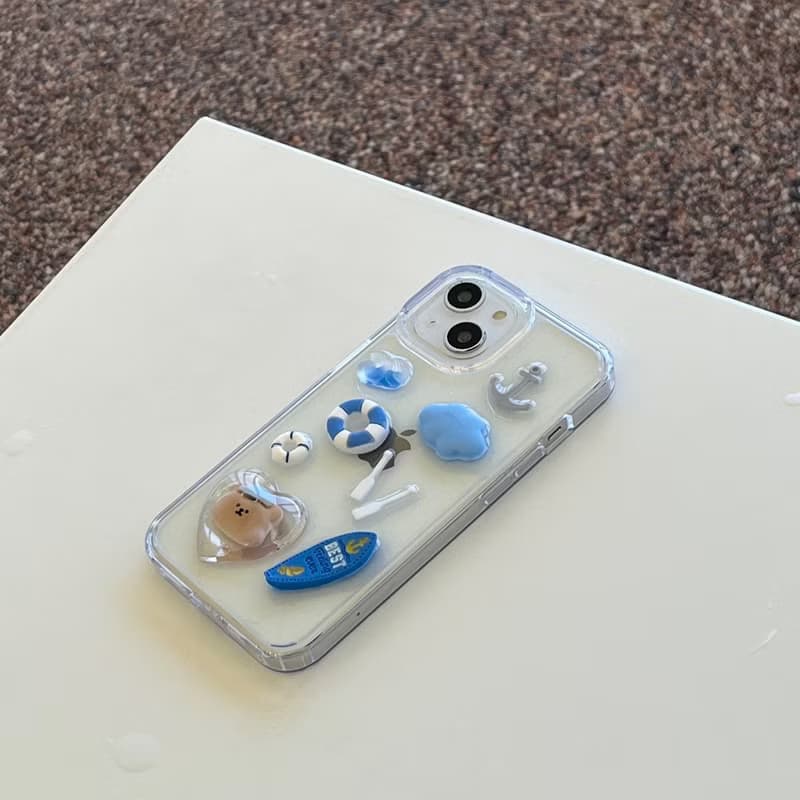summer bear phone case
