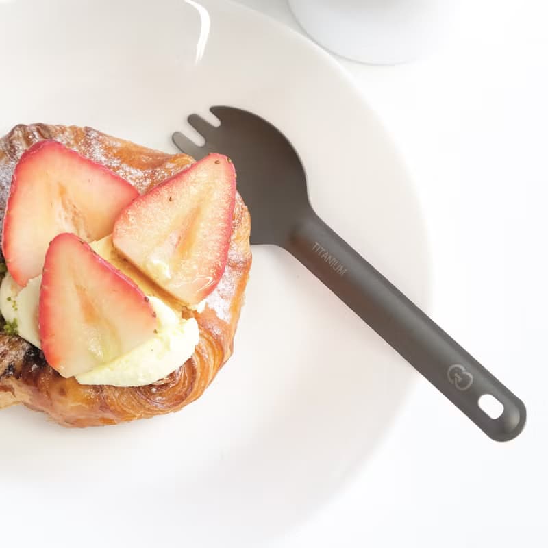 G.O. 超輕量戶外鈦合金叉匙