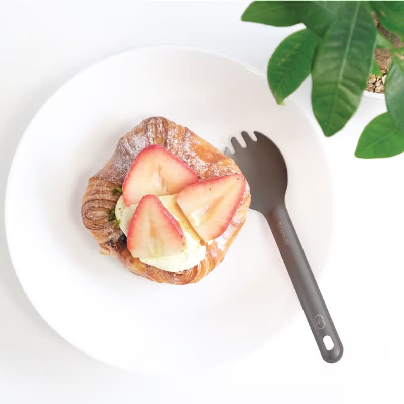 G.O. 超輕量戶外鈦合金叉匙