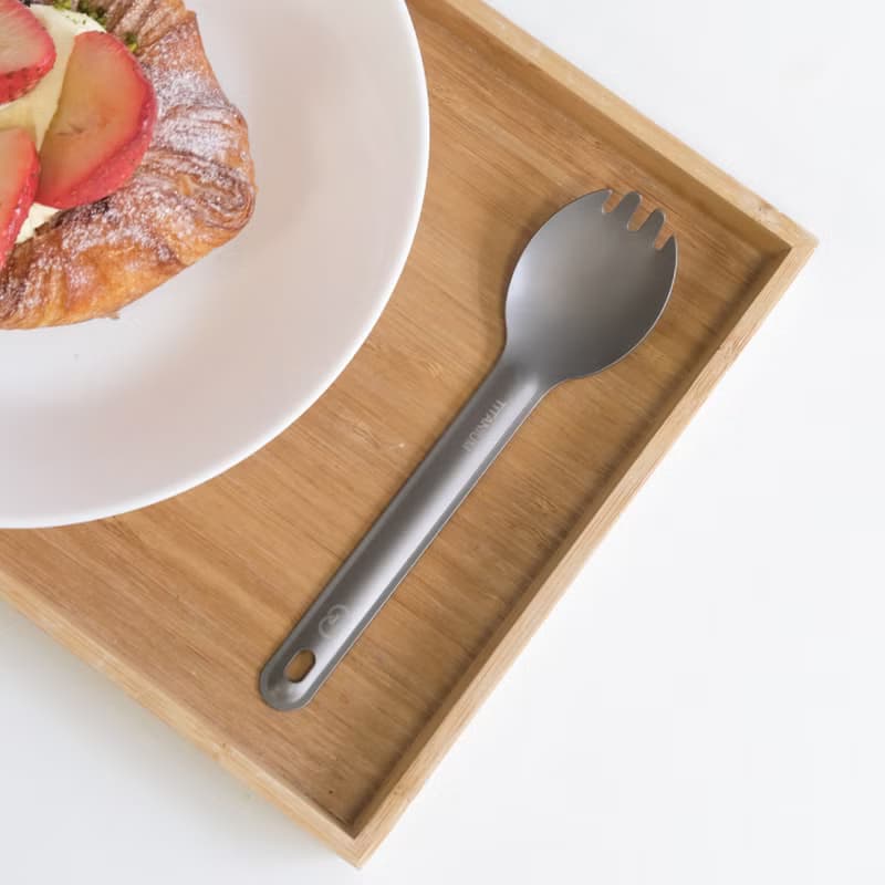 G.O. 超輕量戶外鈦合金叉匙