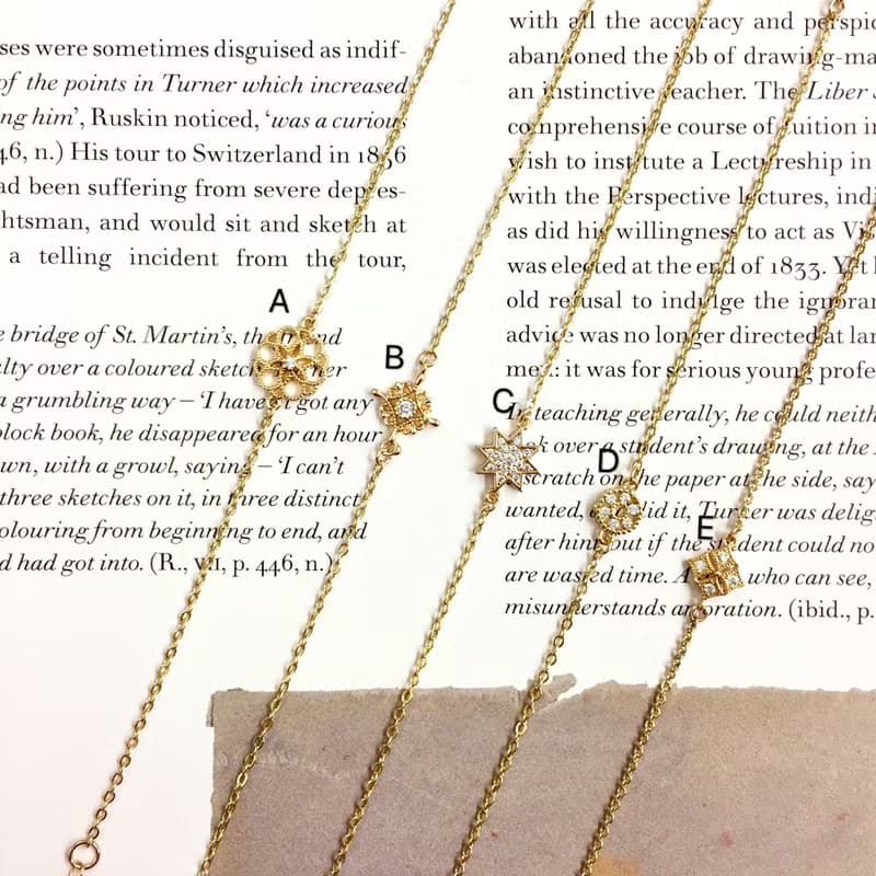 訂製款 14KGF 14K包金碎鑽細手鍊