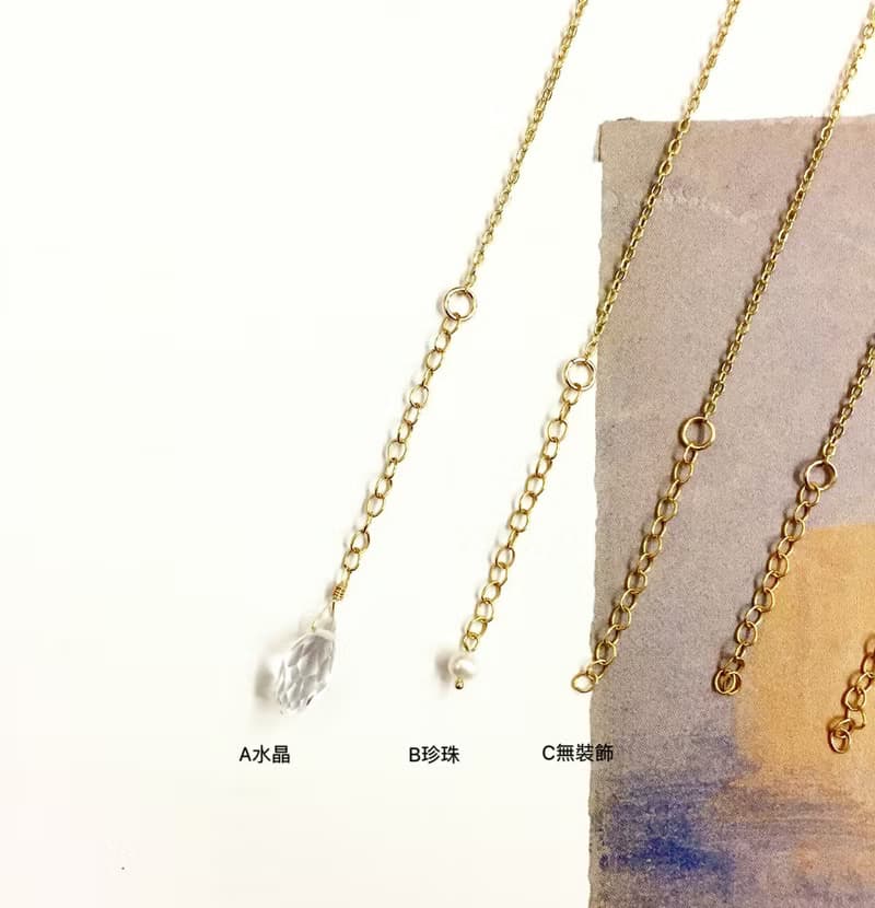 訂製款 14KGF 14K包金碎鑽細手鍊