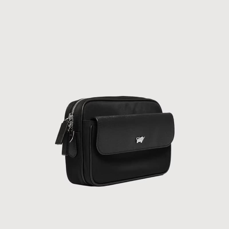 【滿3999送鑰匙圈】諾曼德 斜背包-黑色/BF563-60-BK