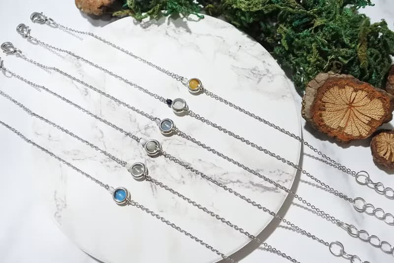 【微小系列4 - 春日】天然石手鍊