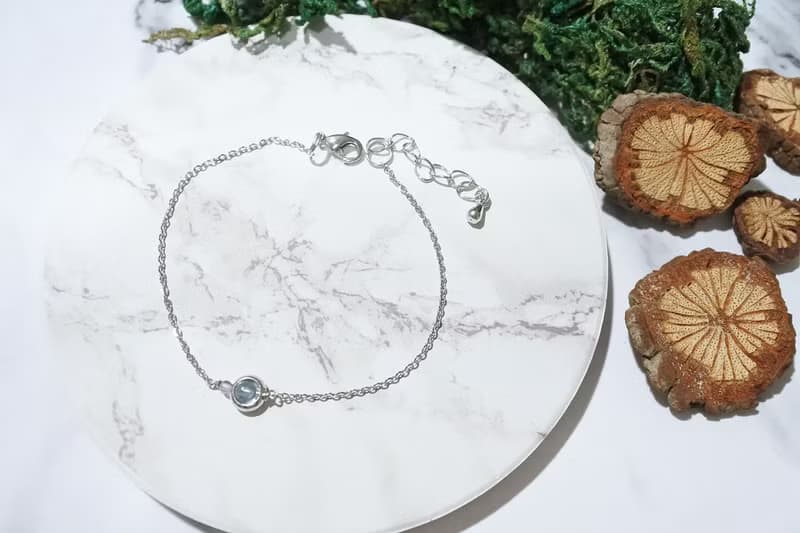 【微小系列4 - 春日】天然石手鍊