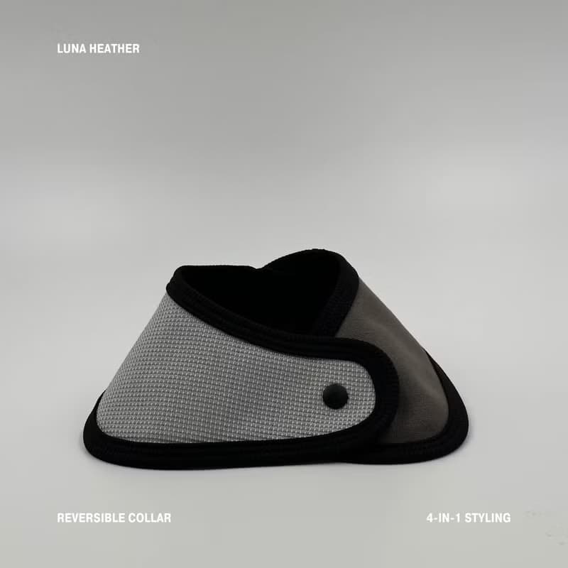 Zuuie Luna Heather 百搭寵物圍巾/頸圈 - 灰色