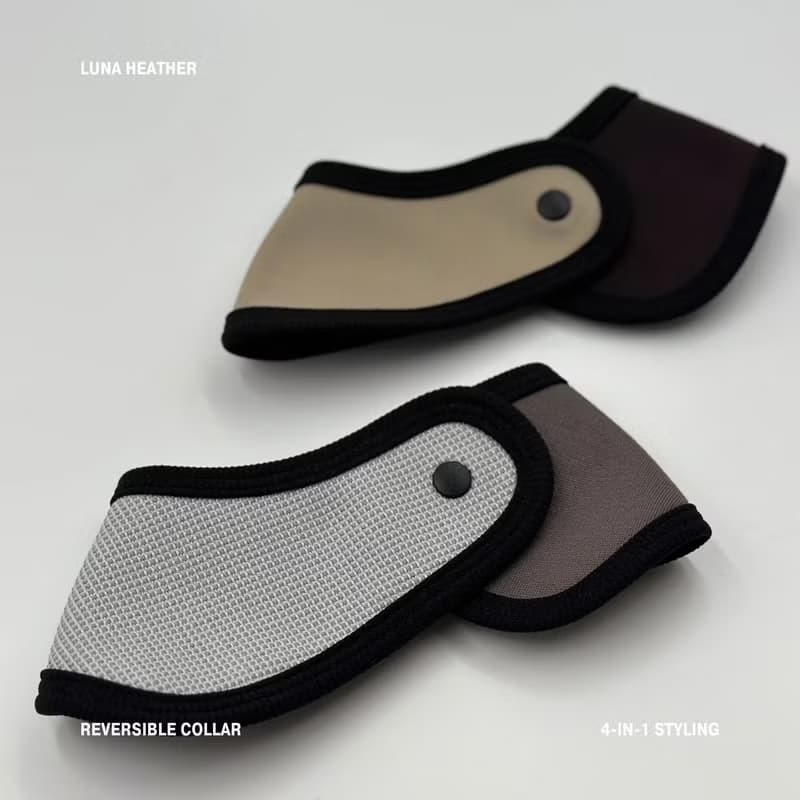 Zuuie Luna Heather 百搭寵物圍巾/頸圈 - 灰色