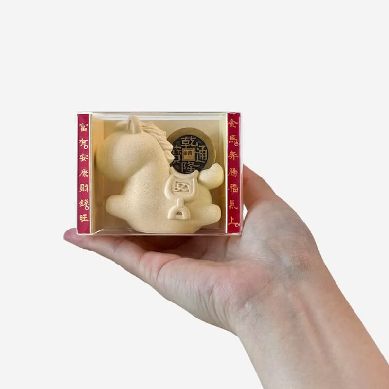 【快速出貨】環保水泥 馬年擺飾 | 馬上有錢 開運禮盒 聖誕禮盒