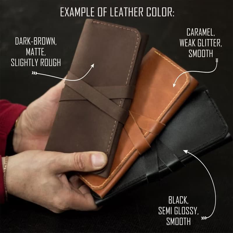 Leather watch pouch, watch storage, watch roll, watch case, watch box