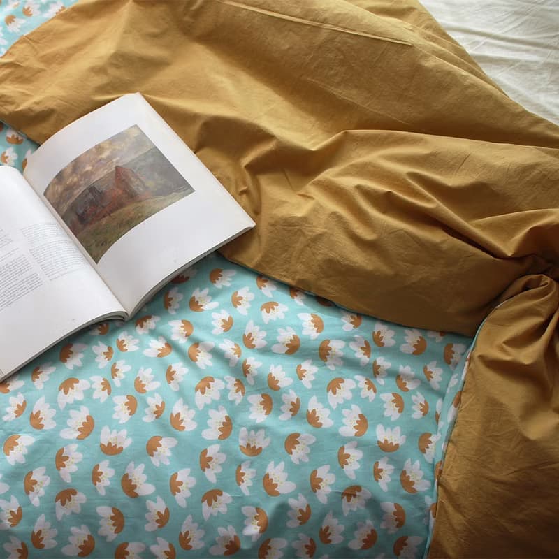 Made in korea Cotton bedding set, 被套組  Single bed package