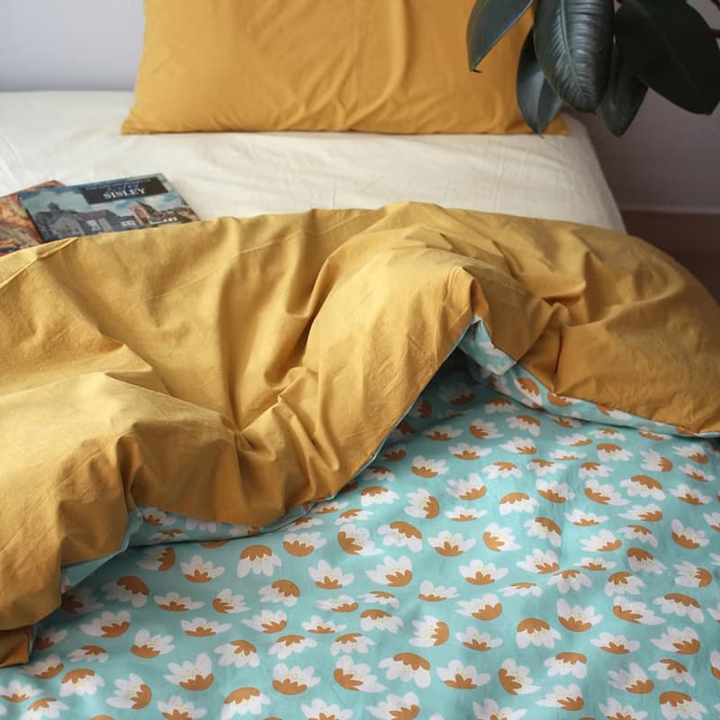 Made in korea Cotton bedding set, 被套組  Single bed package