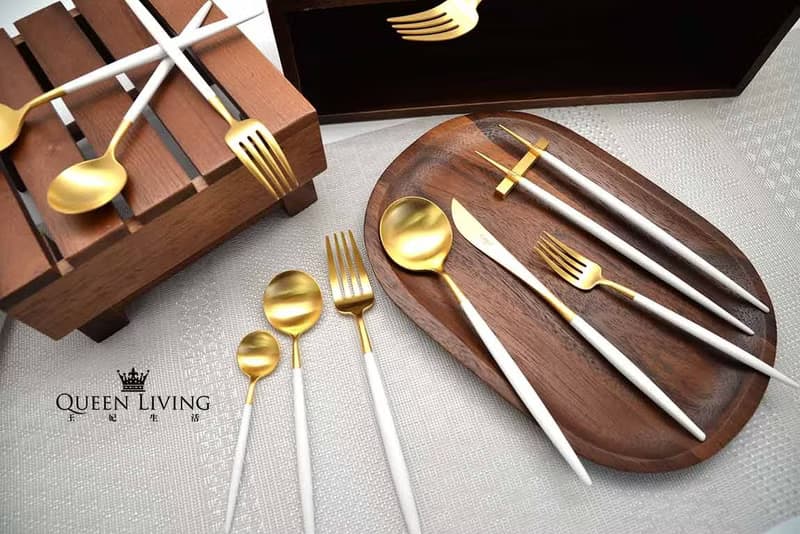 葡萄牙 Cutipol  GOA  白金 21CM 主餐匙