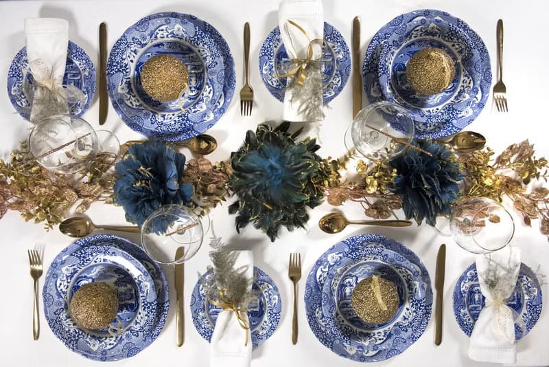 Spode 義大利藍23CM湯盤