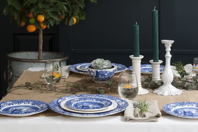 Spode 義大利藍23CM湯盤