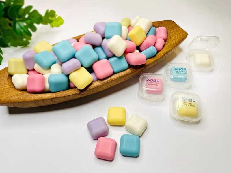 【24h出貨】幸福靚彩 豆豆皂∣便攜組 冷製皂 婚禮小物 活動禮物