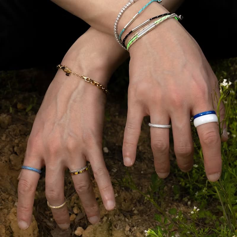 LA LIGNE CERAMIC RING_WHITE
