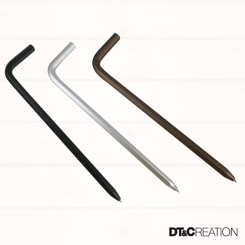 【DT&CREATION】六角板手工具原子筆 x 建築設計