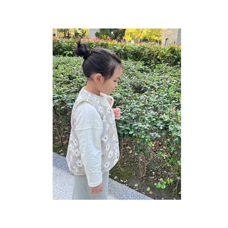 恐龍島 可繡名嬰幼兒90-130公分 手工樂豆背心 嬰兒禮物周歲禮物