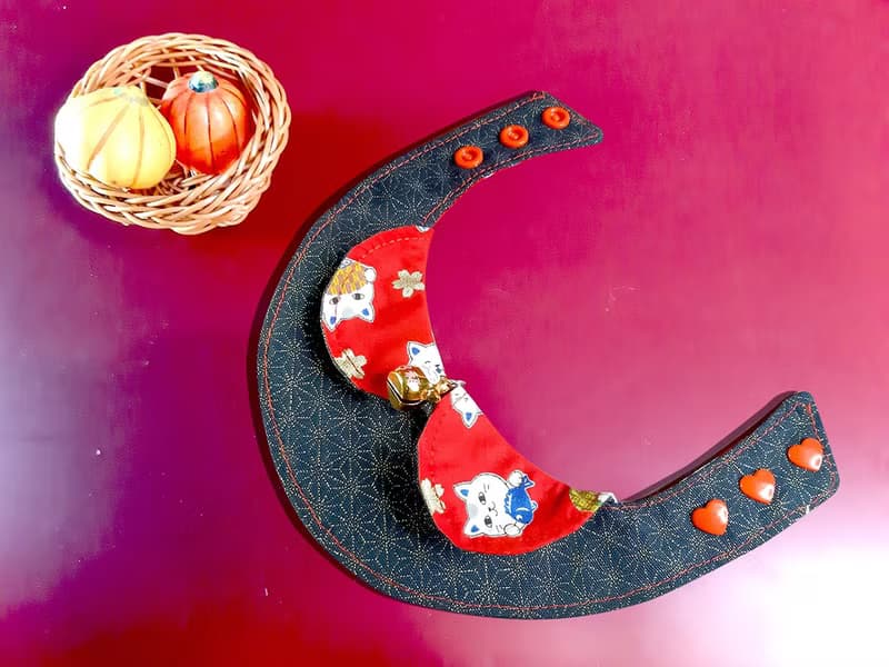 主僕放閃-萌寵招財系列-招財貓雙面領巾+布紅包袋