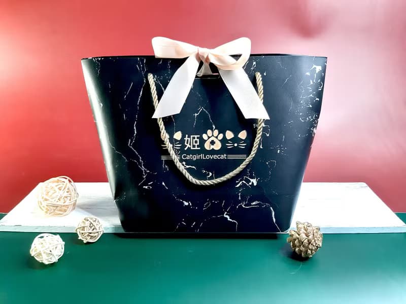 主僕放閃-萌寵招財系列-招財貓雙面領巾+布紅包袋