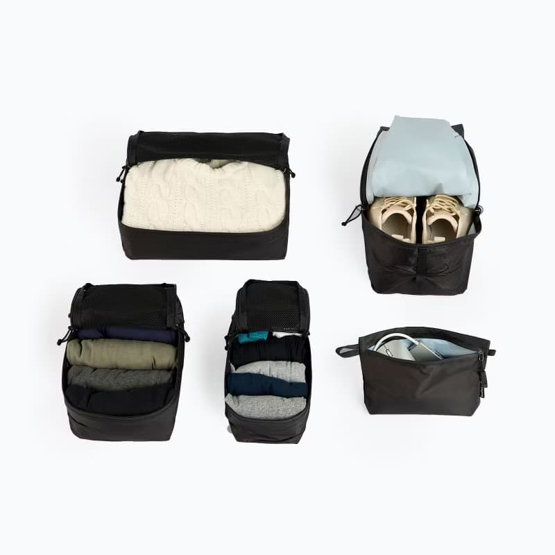 NextPacker 超輕雙層旅行收納袋G5套裝 用於全類型旅行 UL系列