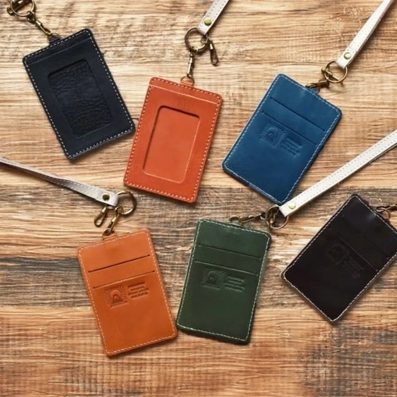 日本製 栃木皮革通行卡套 ID/IC卡套 Pass/ID case with strap