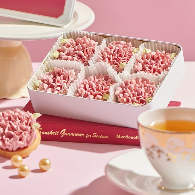 【LOVE&THANKS】浪漫限定花朵餅乾禮盒