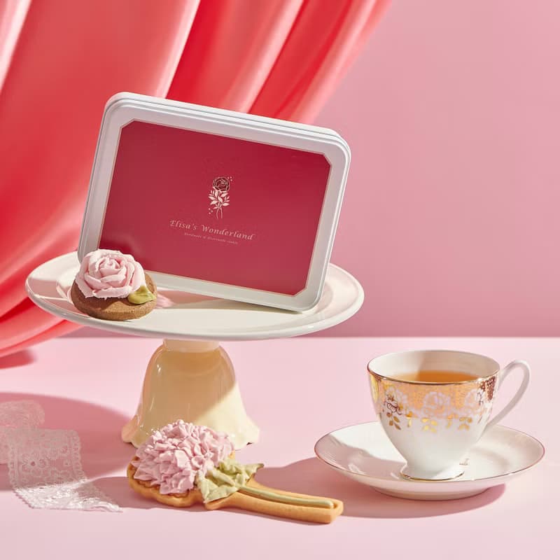 【LOVE&THANKS】浪漫限定花朵餅乾禮盒