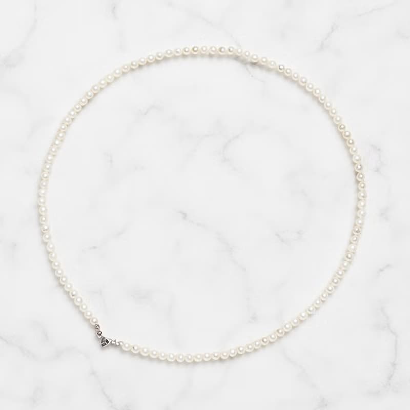 【典雅細緻】925純銀扣天然淡水珍珠項鍊 | 輕奢風格  精緻項鍊