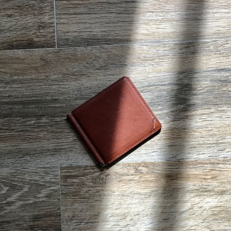 日本製【DUALLINE *純* 紙鈔夾短夾】革職人 錢夾銀包 鈔票夾