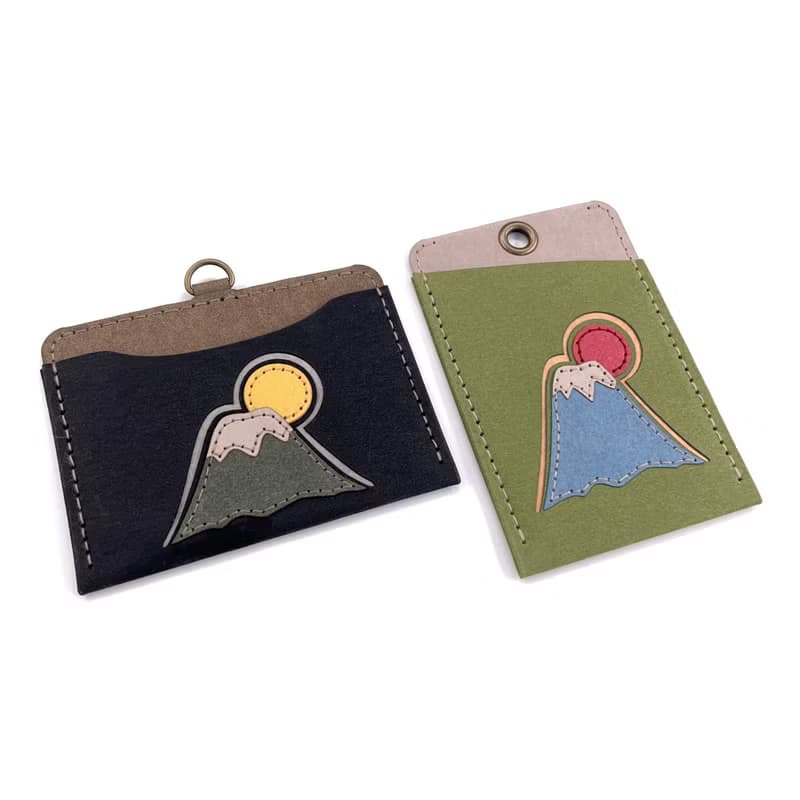 情人節 禮物 質感證件套 悠遊卡套-富士山